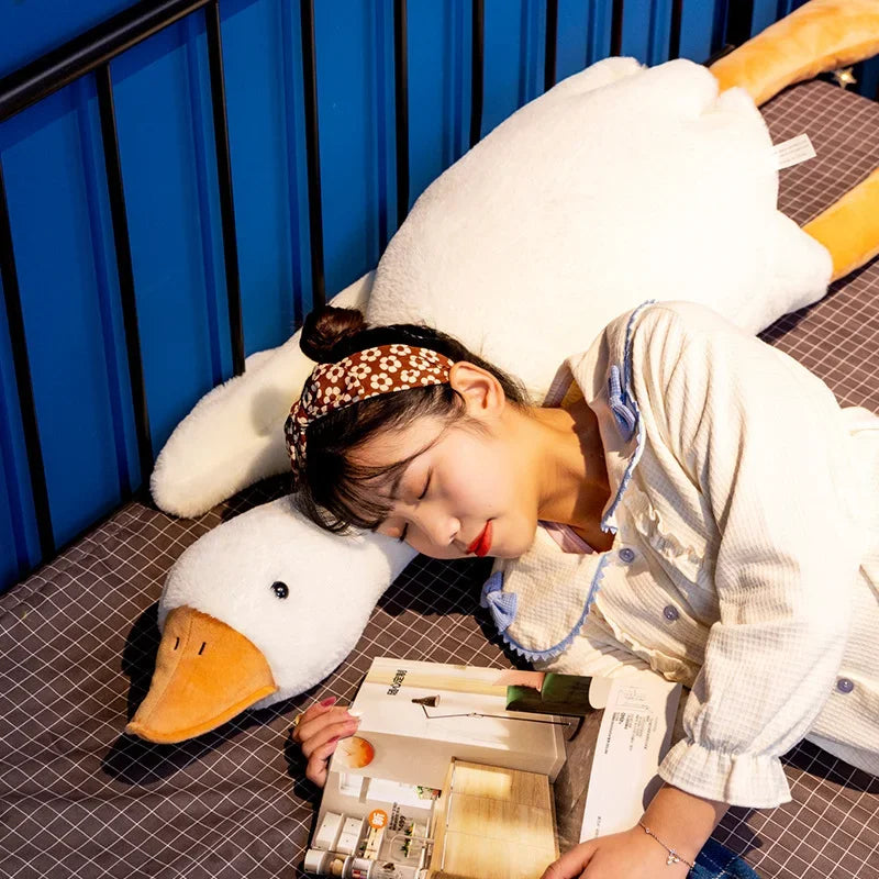 Giant Silly Goose Pillow + Plushie